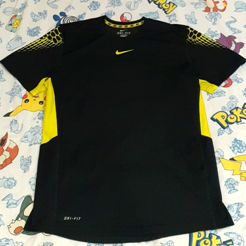 Nike Dri Fit Jersey Fitness Training Shirt Tee